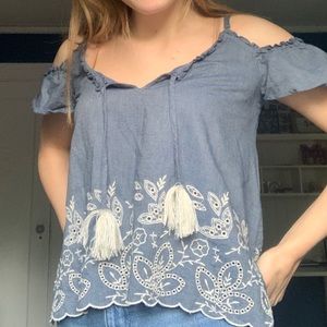 Off the shoulder top